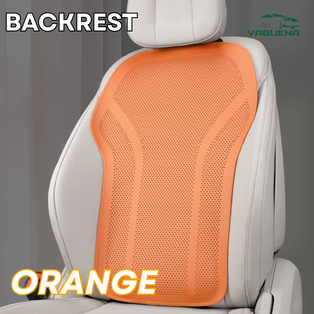 AirLux Seat Cover - Universal All-Season Ventilated Leather – Breathable Comfort Seat Cover