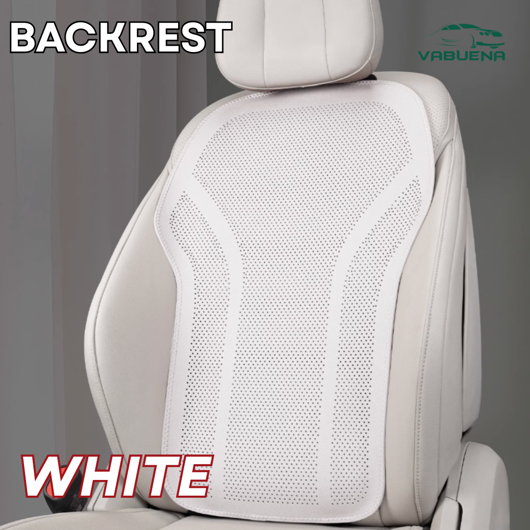 AirLux Seat Cover - Universal All-Season Ventilated Leather – Breathable Comfort Seat Cover