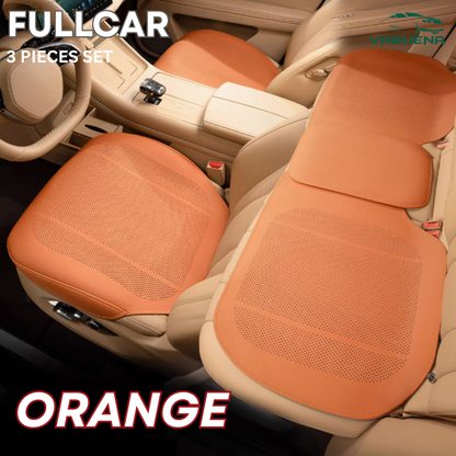 AirLux Seat Cover - Universal All-Season Ventilated Leather – Breathable Comfort Seat Cover