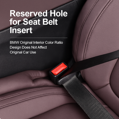 GapGuard Universal Car Seat Gap Filler – Anti-Drop Pad with Seatbelt Slot