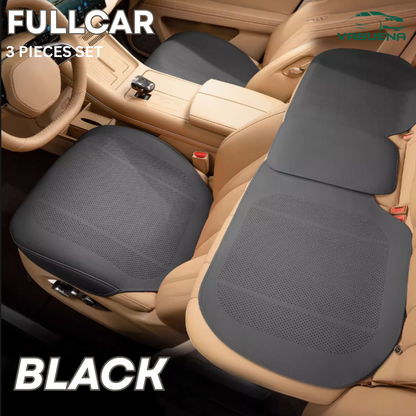AirLux Seat Cover - Universal All-Season Ventilated Leather – Breathable Comfort Seat Cover
