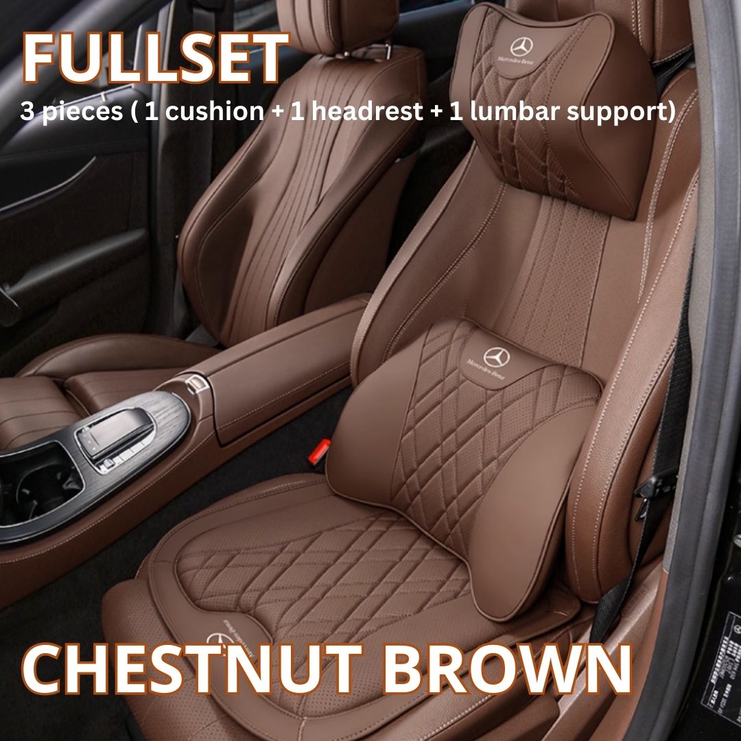 ZenFlex Cushion - Customizable Breathable Memory Foam Car Seat Cushion – Ergonomic Support & Non-Slip Design