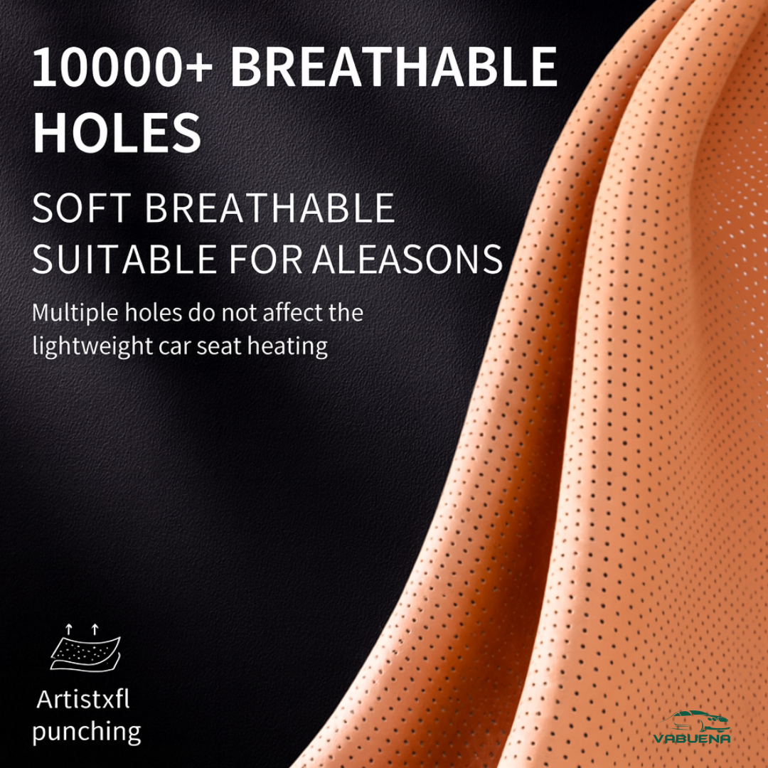 🔥AirFlow AutoFit Seat Cover - Universal 4-Season Car Seat Cushion – 🔥Skin-friendly and anti-fouling leather seat cushions