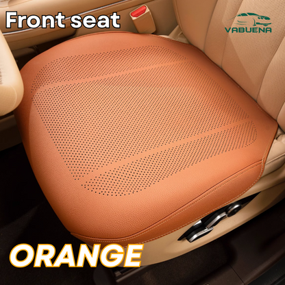 AirLux Seat Cover - Universal All-Season Ventilated Leather – Breathable Comfort Seat Cover