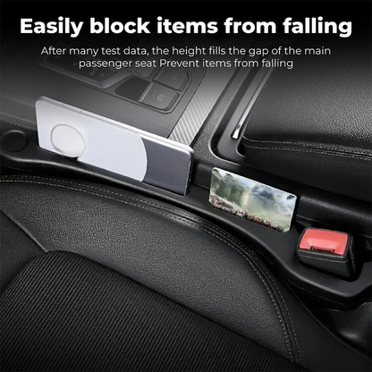 GapGuard Universal Car Seat Gap Filler – Anti-Drop Pad with Seatbelt Slot